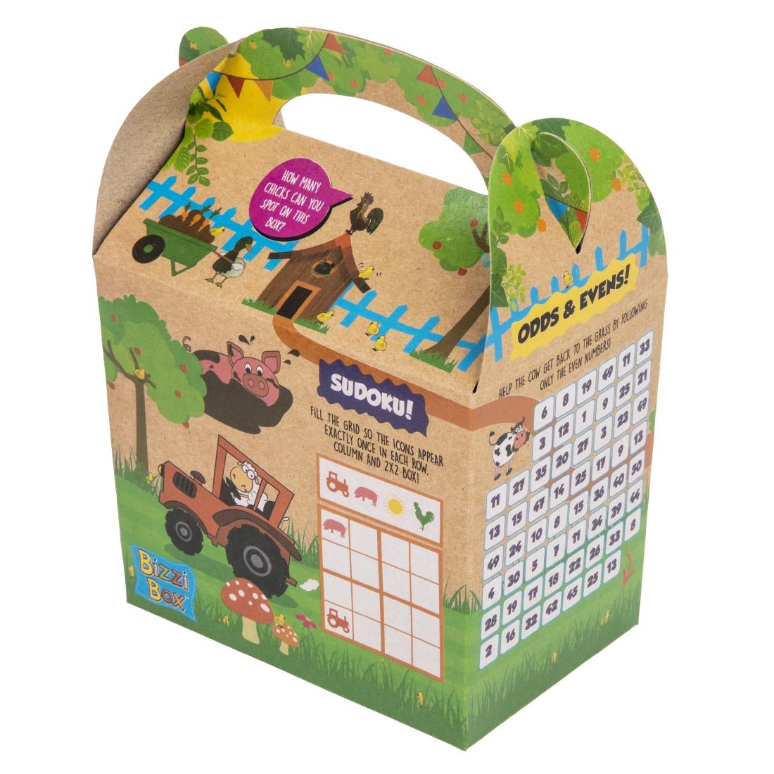 Crafti's Kids Kraft Bizzi Meal Boxes Pet and Farm (200 Pack)