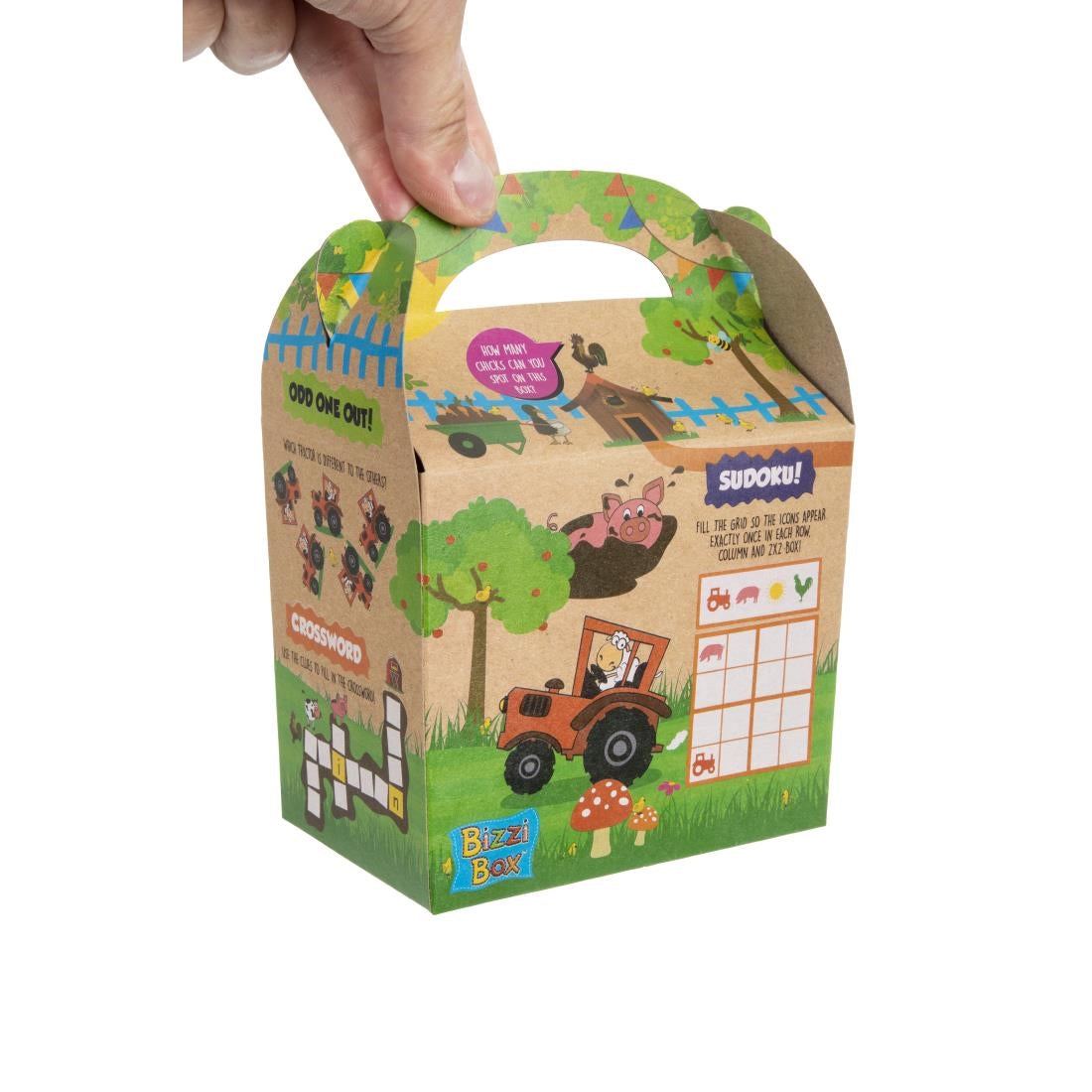 Crafti's Kids Kraft Bizzi Meal Boxes Pet and Farm (200 Pack)