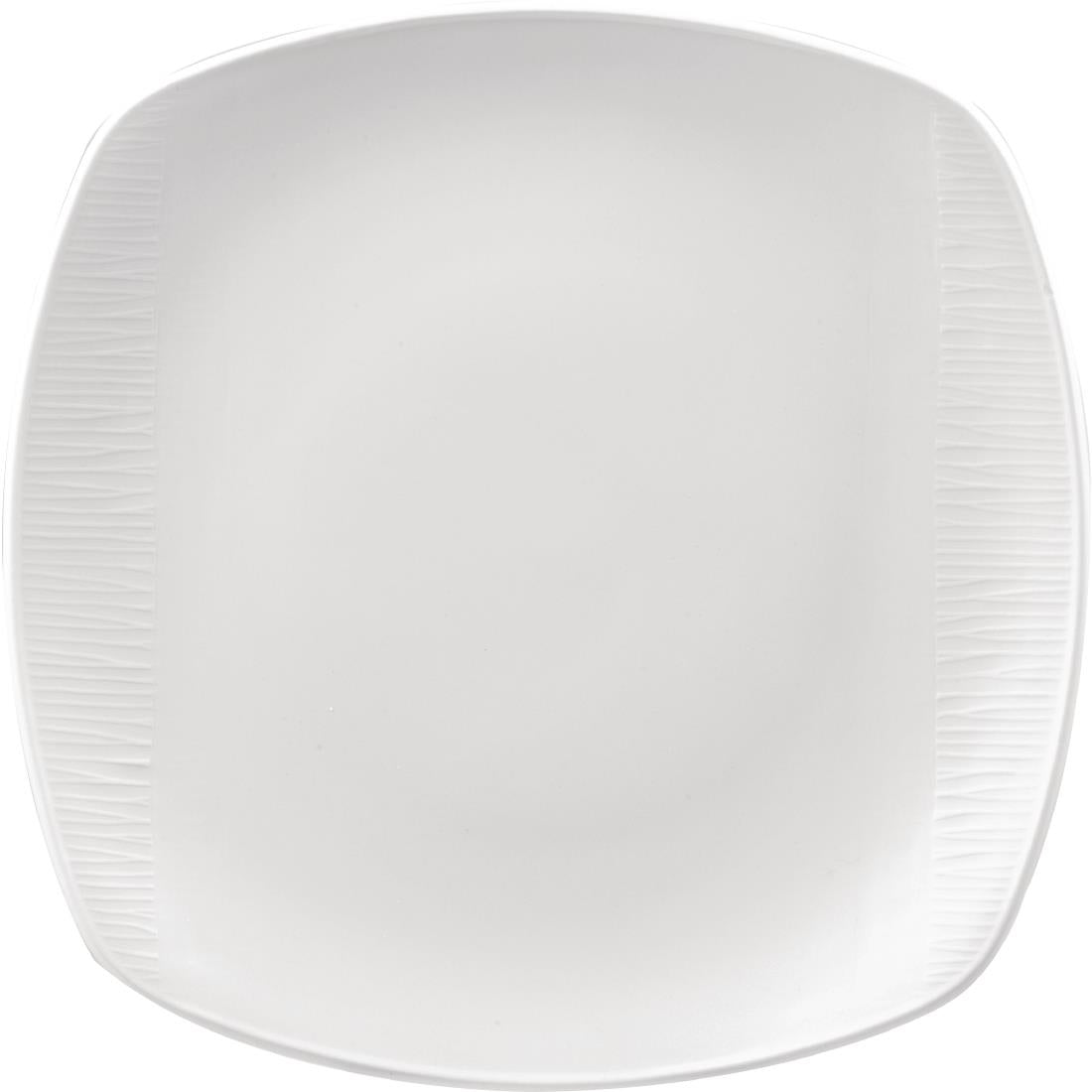 Churchill Bamboo Square Plates 254mm (12 Pack)