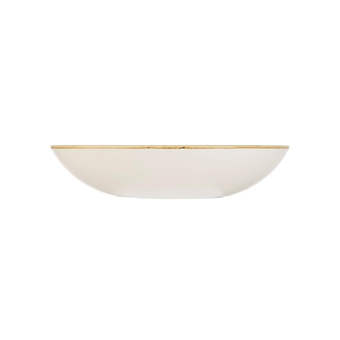 Churchill Stonecast Round Coupe Bowls Barley White 305mm (6 Pack)