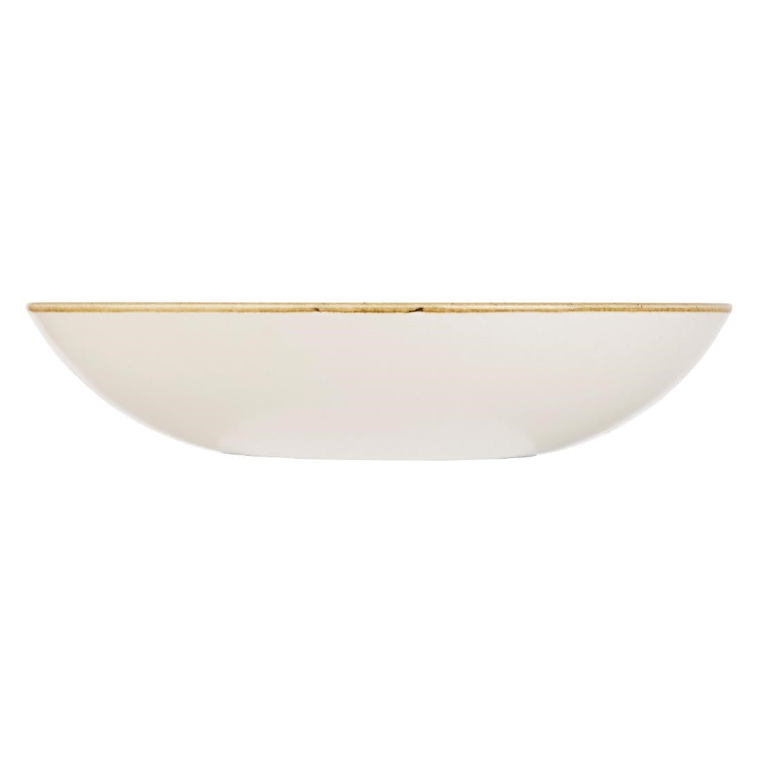 Churchill Stonecast Round Coupe Bowls Barley White 220mm (12 Pack)