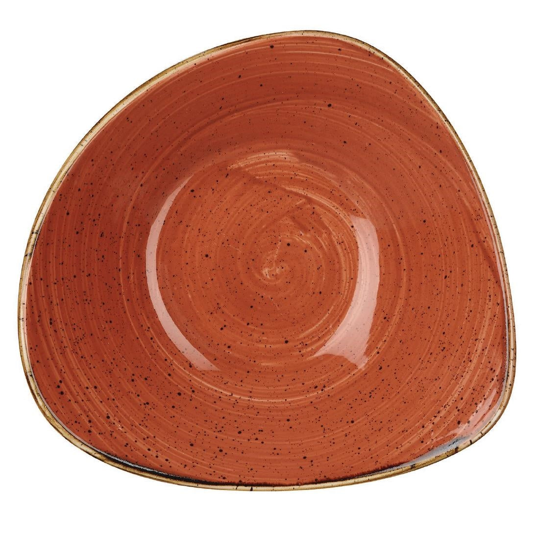 Churchill Stonecast Round Bowls Spiced Orange 200mm (12 Pack)