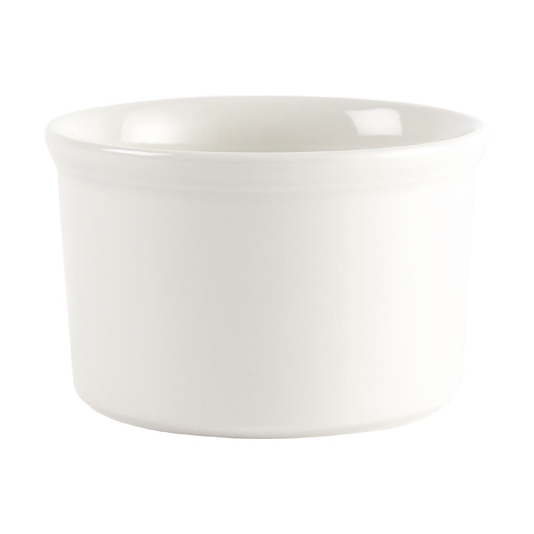 Churchill White Souffle Dishes 100mm (12 Pack)