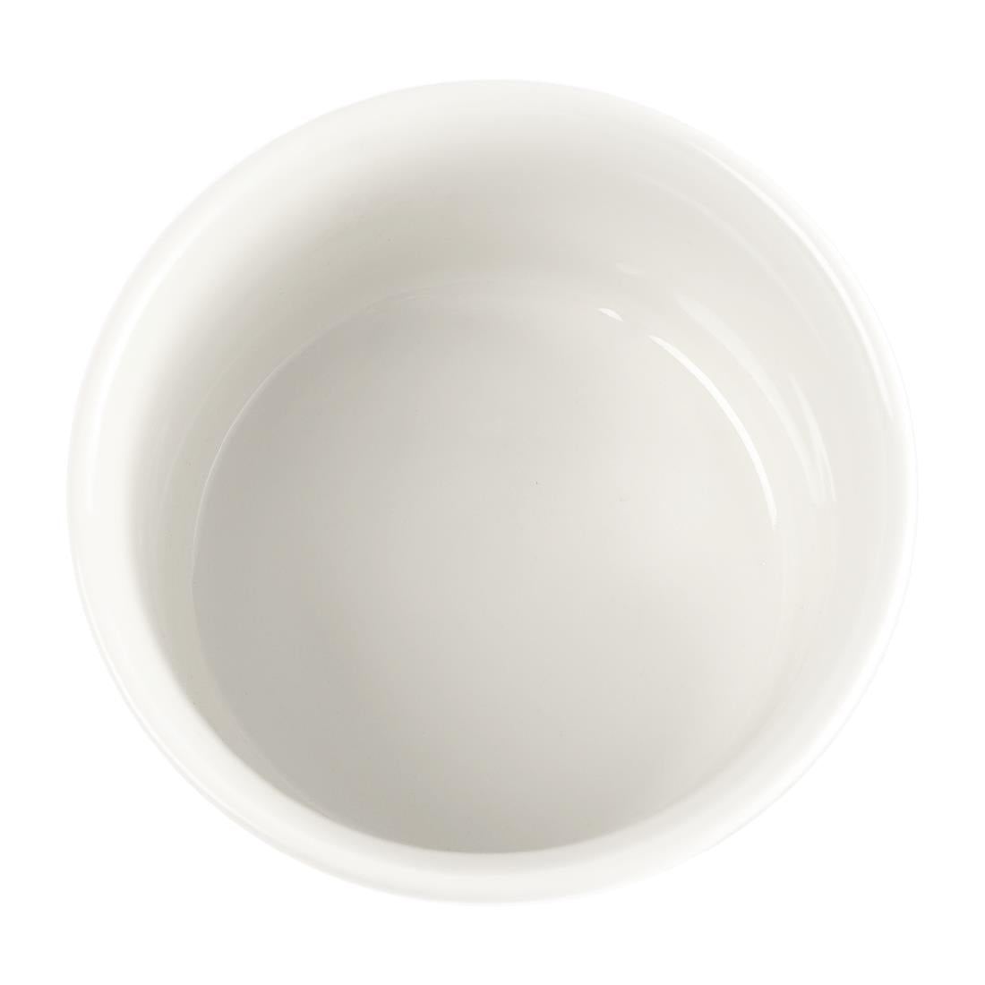 Churchill White Souffle Dishes 100mm (12 Pack)