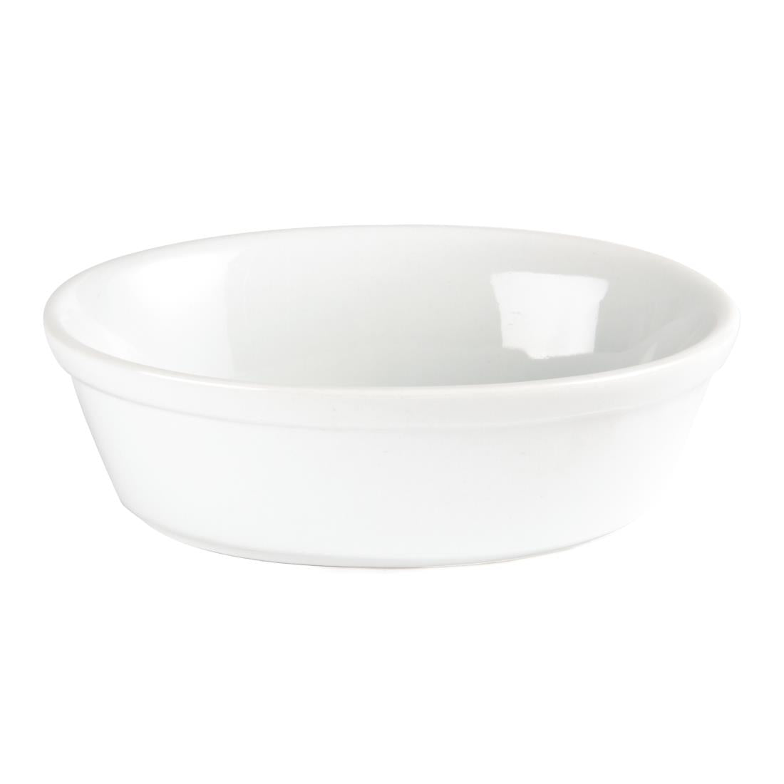 Olympia Whiteware Oval Pie Bowls 161mm (6 Pack)