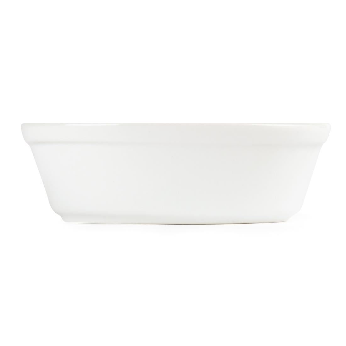 Olympia Whiteware Oval Pie Bowls 161mm (6 Pack)
