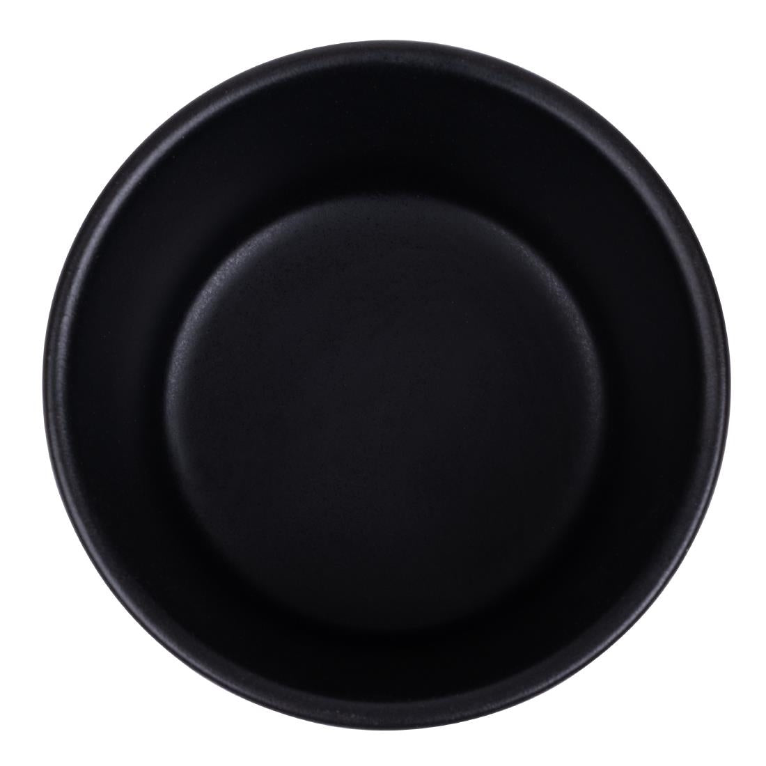 Olympia Mediterranean Ramekins Black 77mm (6 Pack)