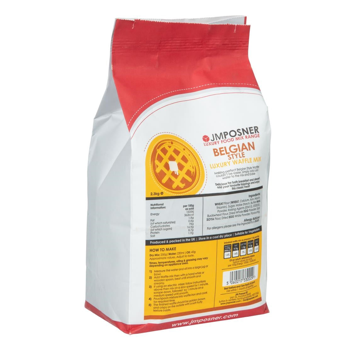 JMP Waffle Mix - 2.3kg Bag