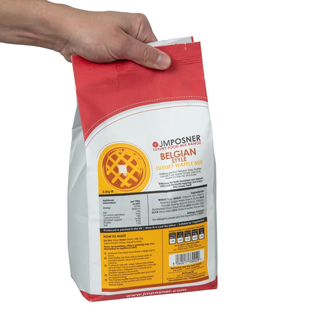 JMP Waffle Mix - 2.3kg Bag