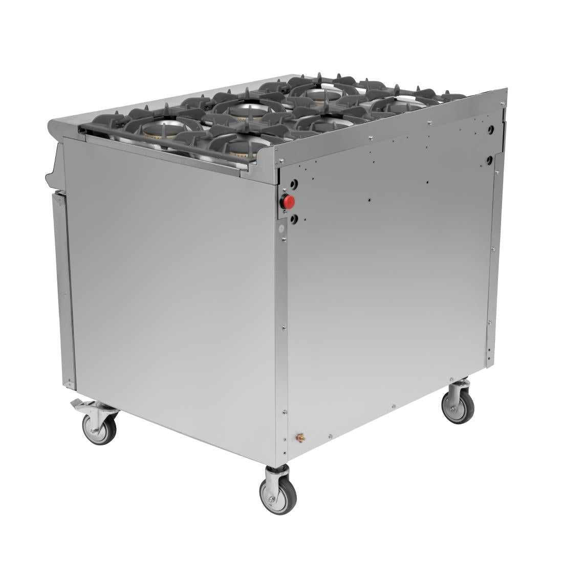 Falcon 6 Burner Dominator Plus Oven Range G3101 Natural Gas with Castors