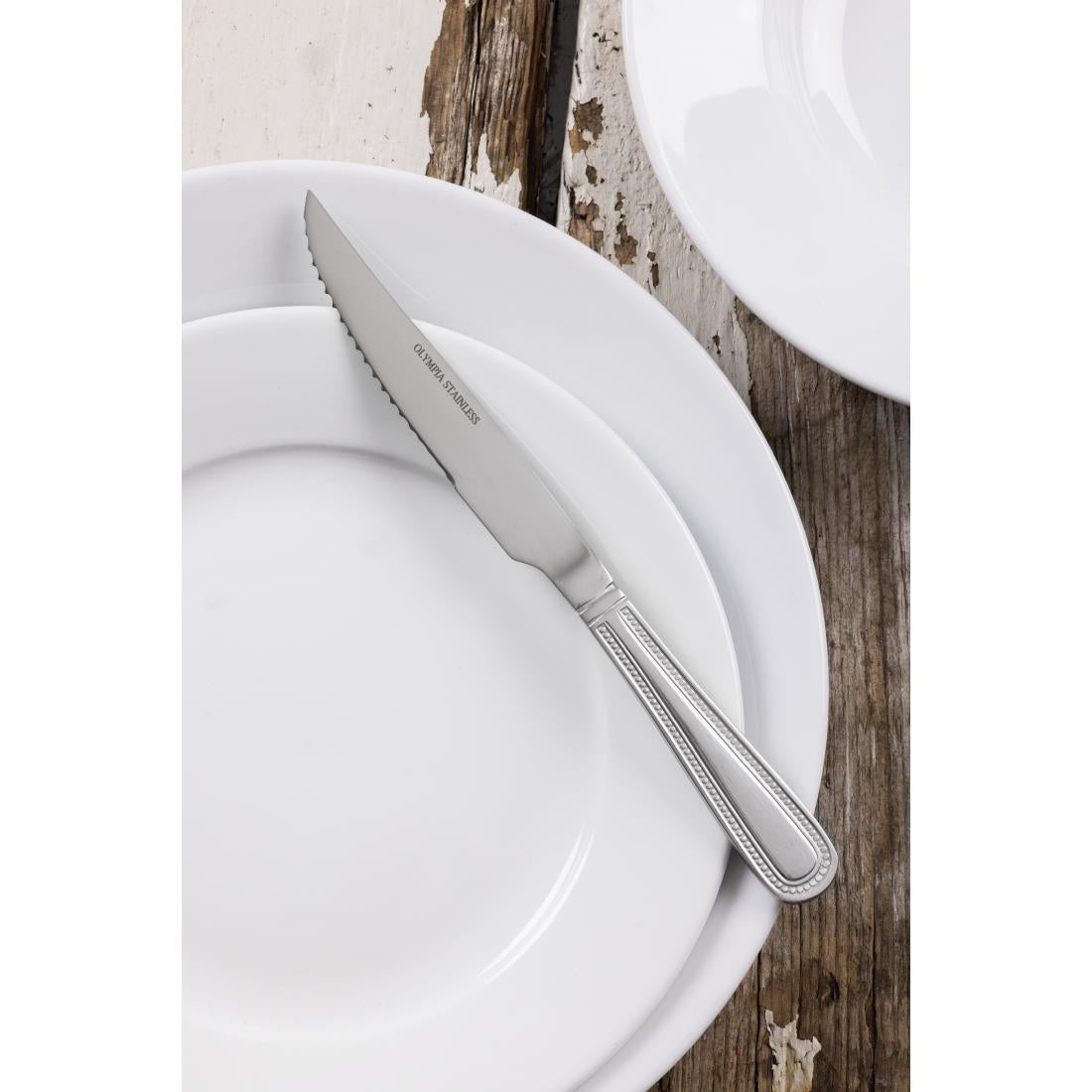 Olympia Bead Steak Knives (12 Pack)