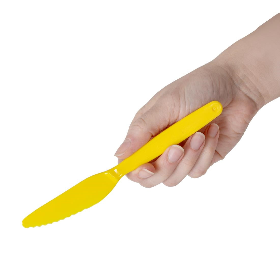 Olympia Kristallon Polypropylene Knife Yellow (12 Pack)