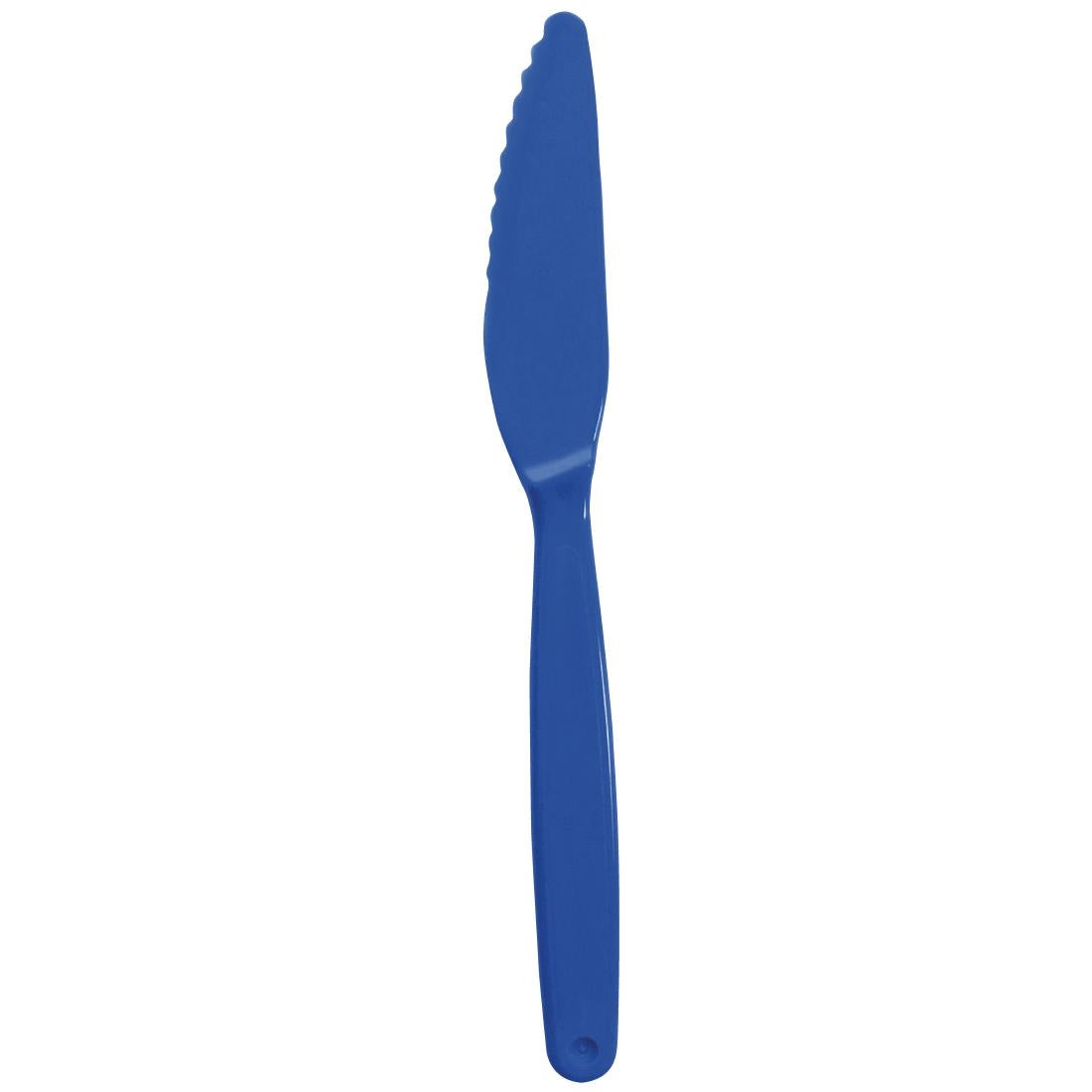 Olympia Kristallon Polypropylene Knife Blue (12 Pack)