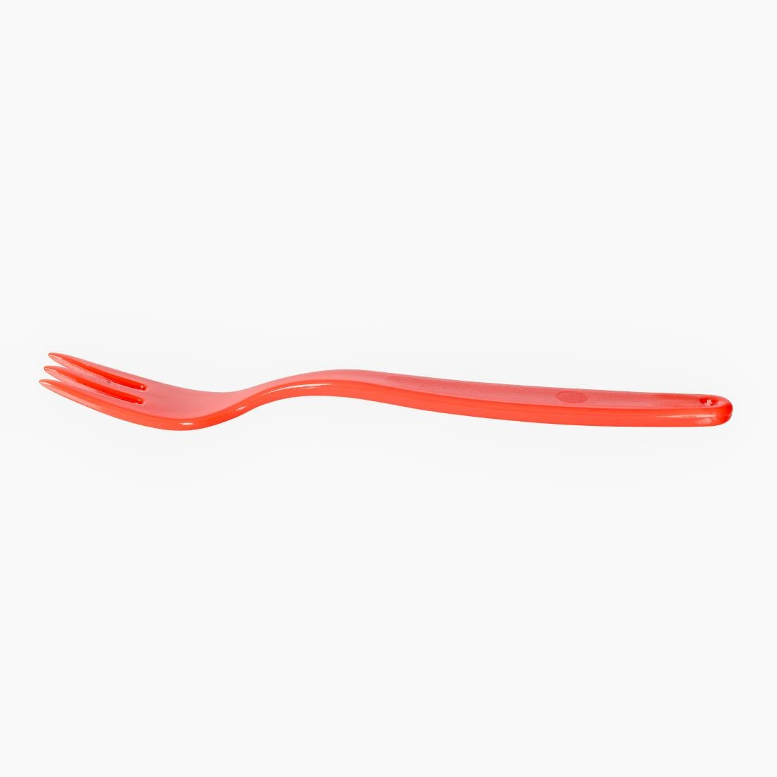 Olympia Kristallon Polypropylene Forks Red (12 Pack)