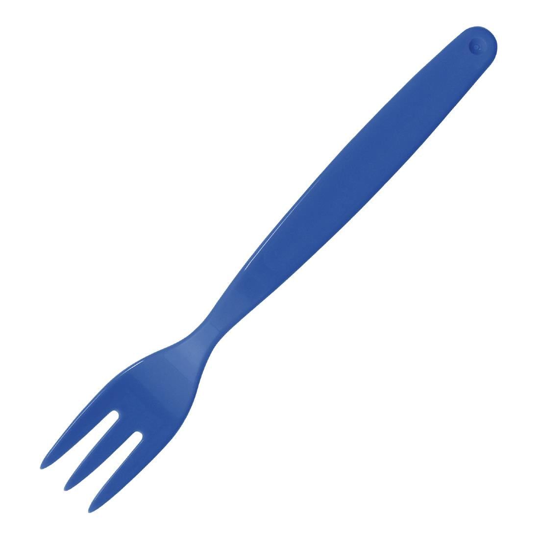 Olympia Kristallon Polypropylene Forks Blue (12 Pack)