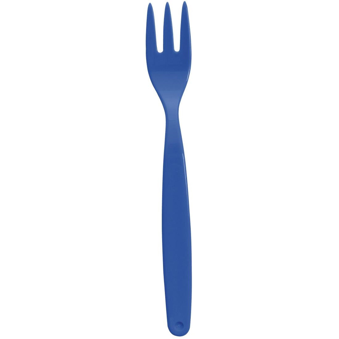 Olympia Kristallon Polypropylene Forks Blue (12 Pack)