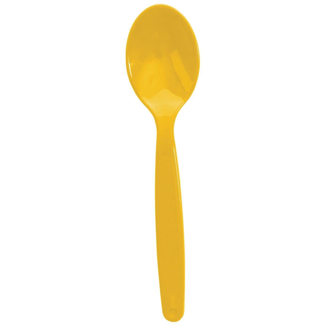 Olympia Kristallon Polypropylene Spoons Yellow (12 Pack)