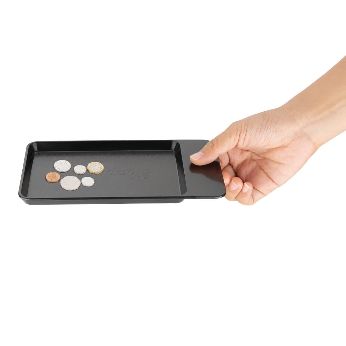 Olympia Black Plastic Tip Tray