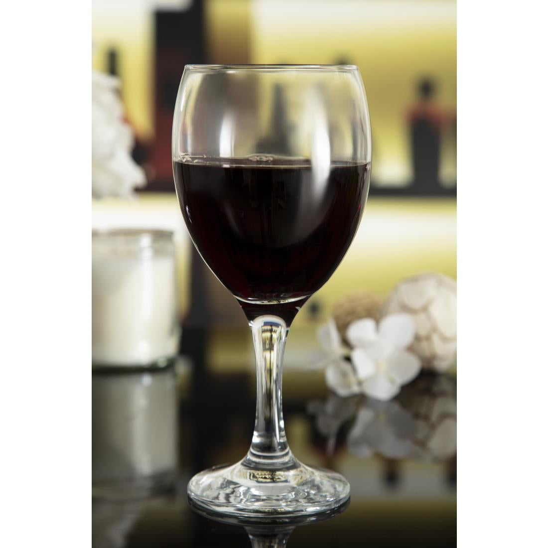 Utopia Imperial Wine Glasses 340ml CE Marked at 125ml 175ml and 250ml (12 Pack)