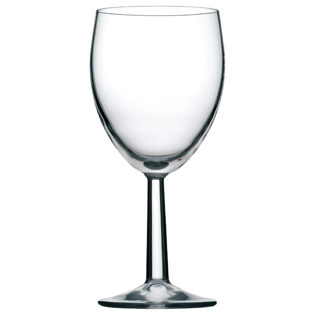 Utopia Saxon Wine Goblets 340ml CE Marked at 125ml 175ml and 250ml (48 Pack)