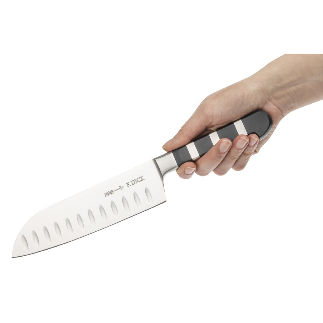 Dick 1905 Fully Forged Santoku Knife Black 17.8cm