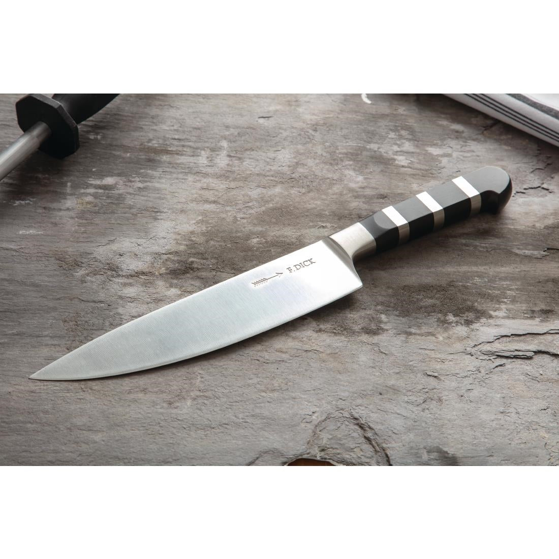 Dick 1905 Fully Forged Chef Knife Black 21.6cm