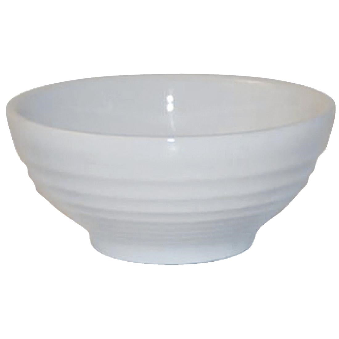 Churchill Bit on the Side White Ripple Snack Bowls 102mm (12 Pack)