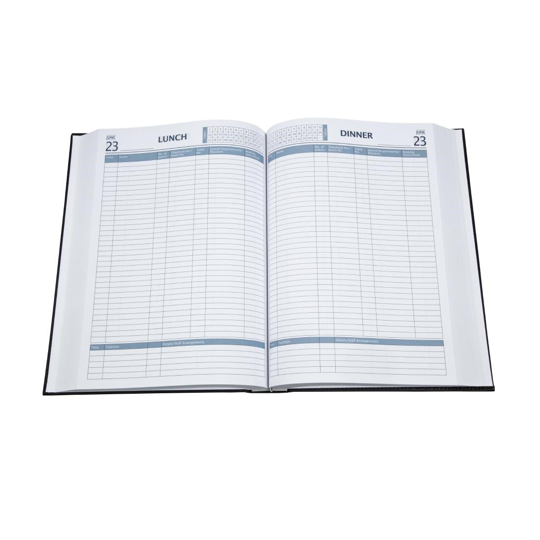 Castelli Black Restaurant Diary