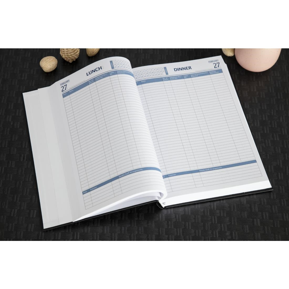 Castelli Black Restaurant Diary