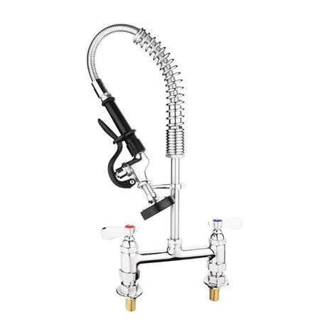 Vogue Twin Pedestal Mini Pre-Rinsers