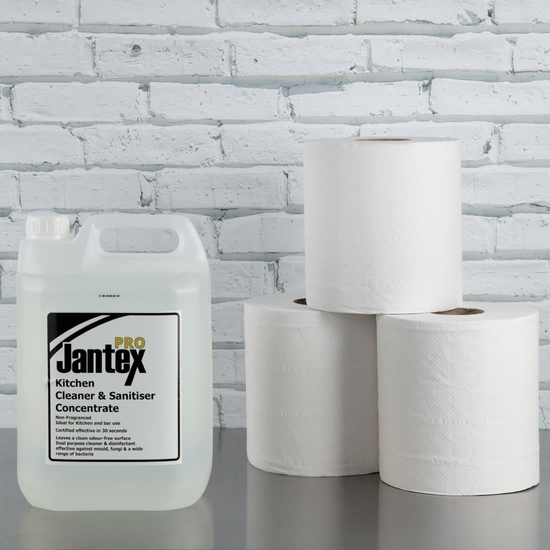 Jantex Centrefeed White Rolls 2-Ply 120m (6 Pack)