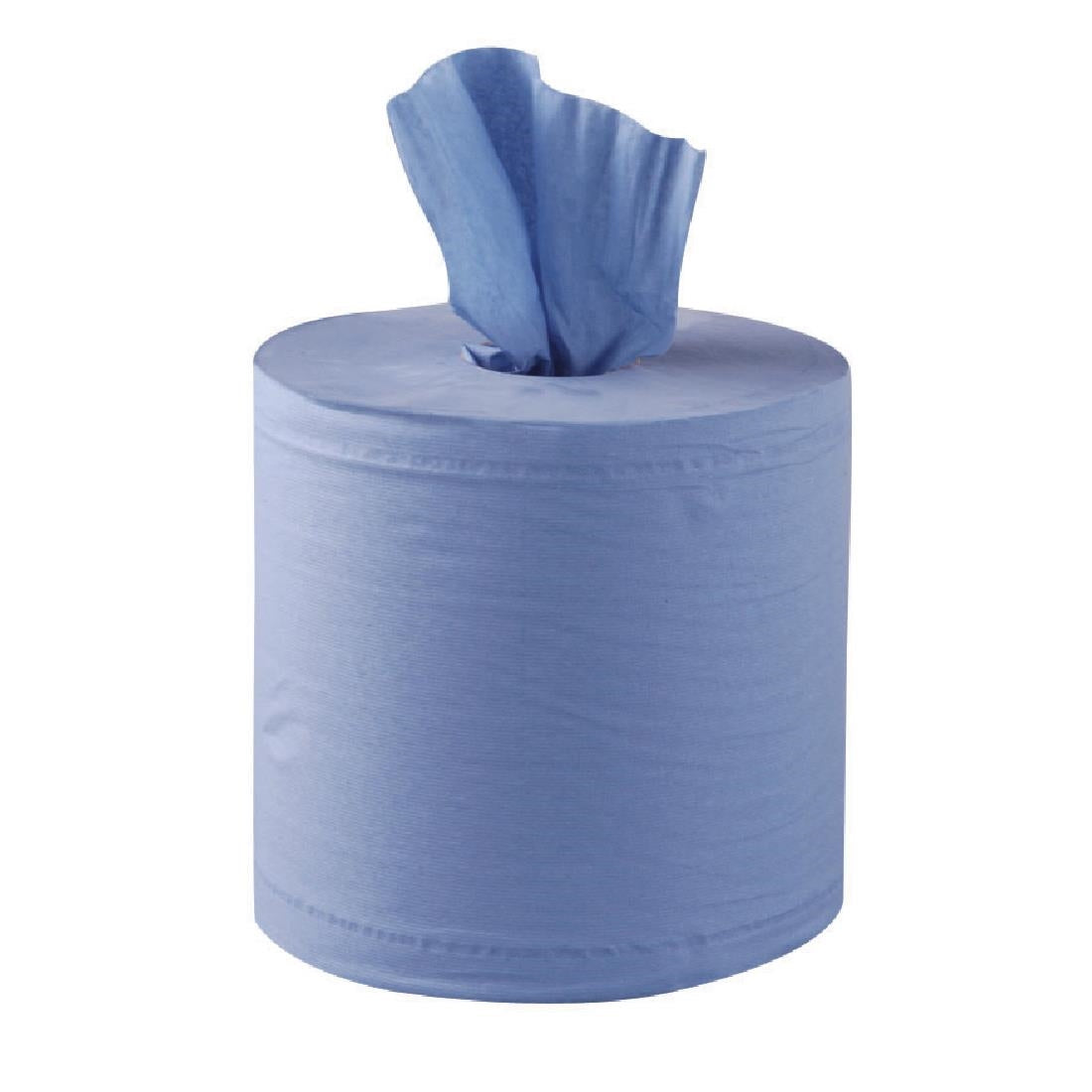 Jantex Centrefeed Blue Rolls 2-Ply 120m (6 Pack)