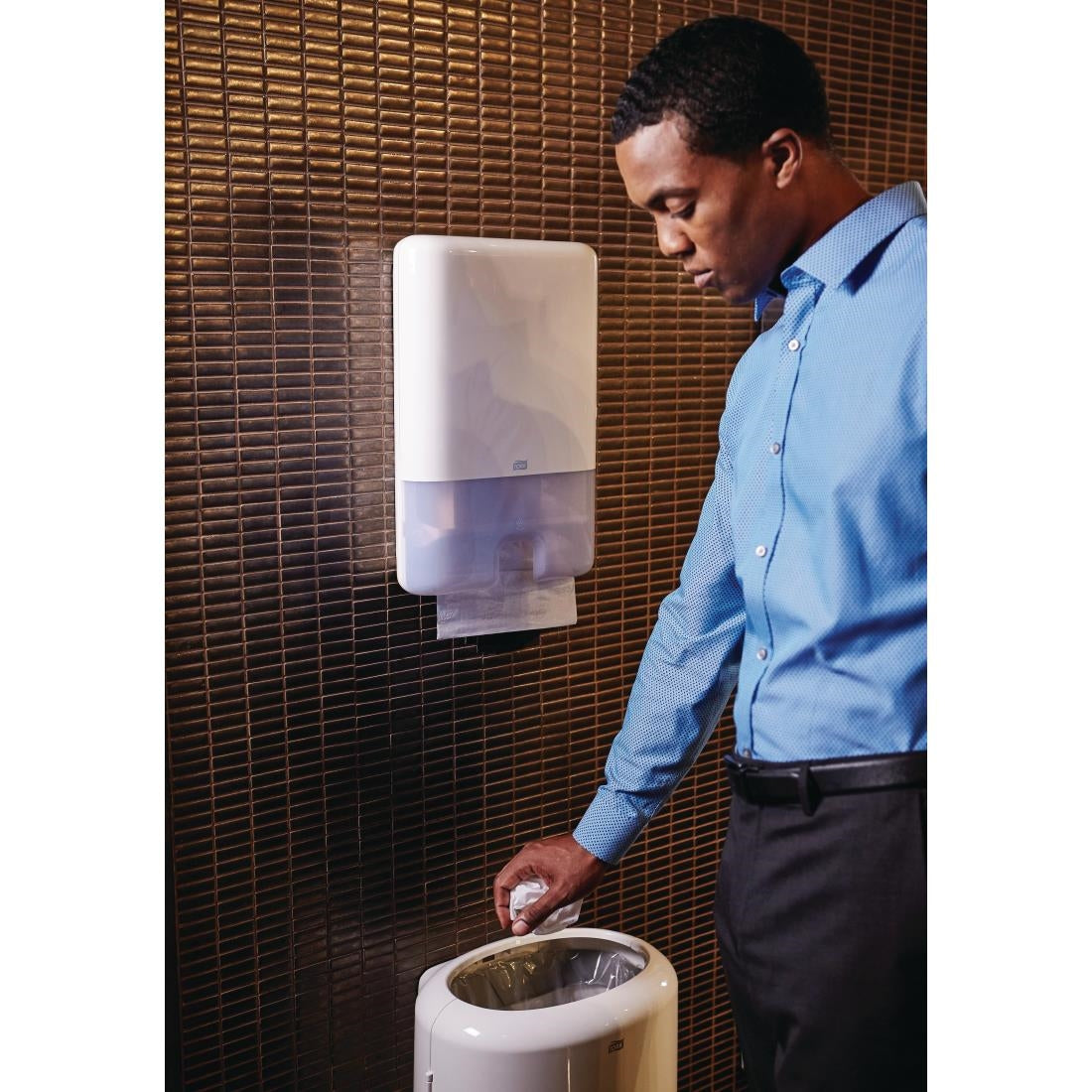 Tork Z Fold Paper Hand Towels White 1-Ply 250 Sheets (12 Pack)