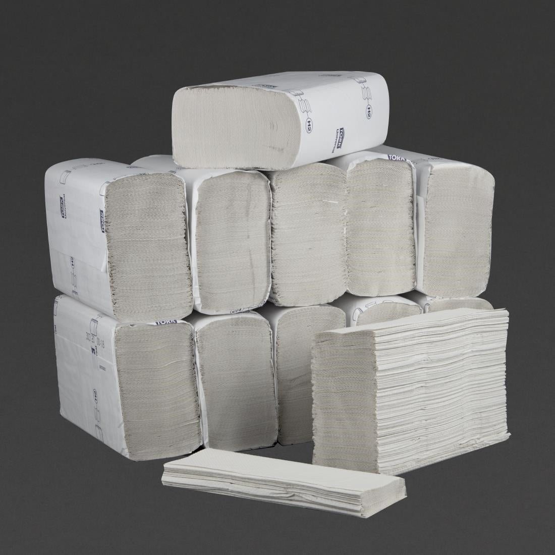 Tork Z Fold Paper Hand Towels White 1-Ply 250 Sheets (12 Pack)