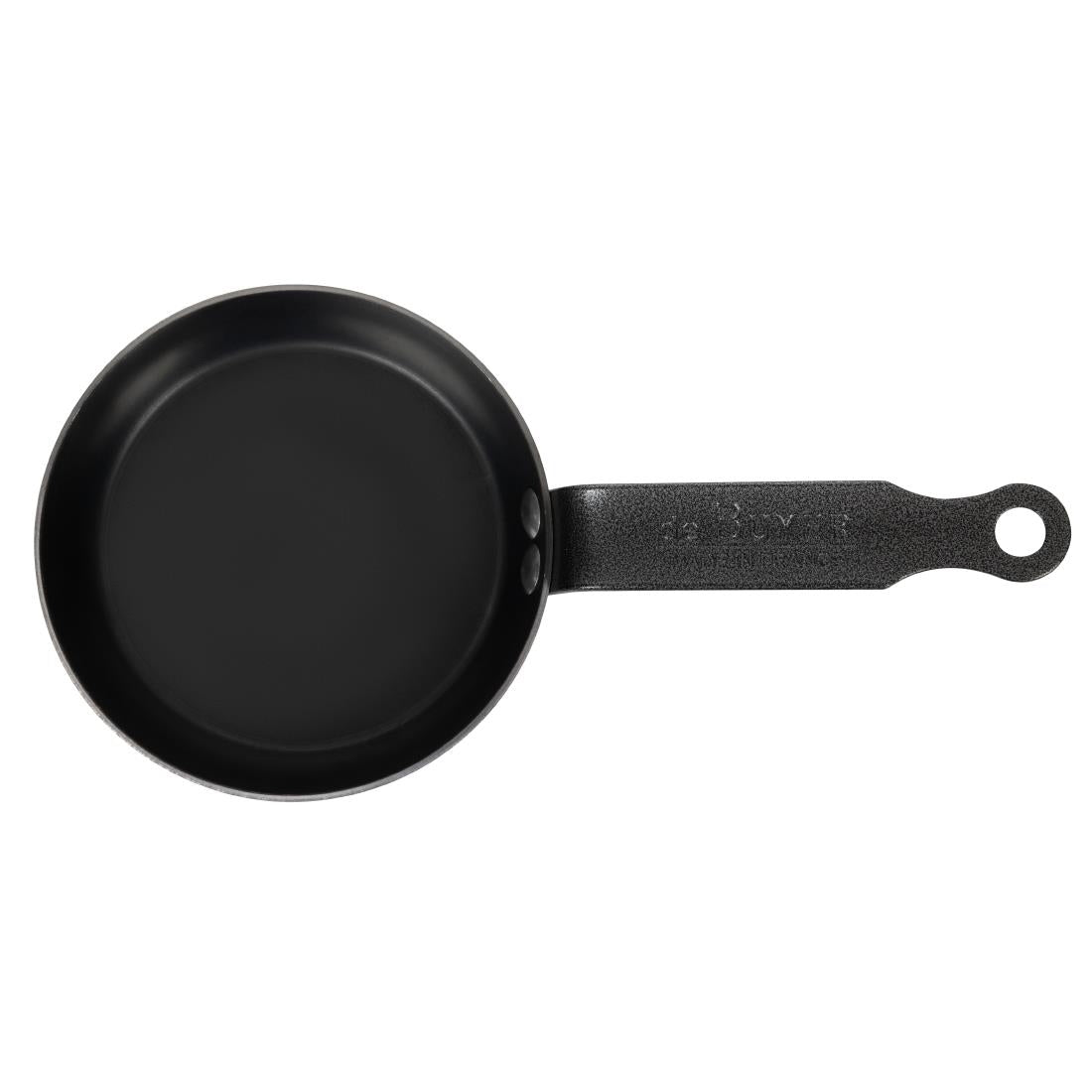 De Buyer Black Iron Blinis Pan 12cm