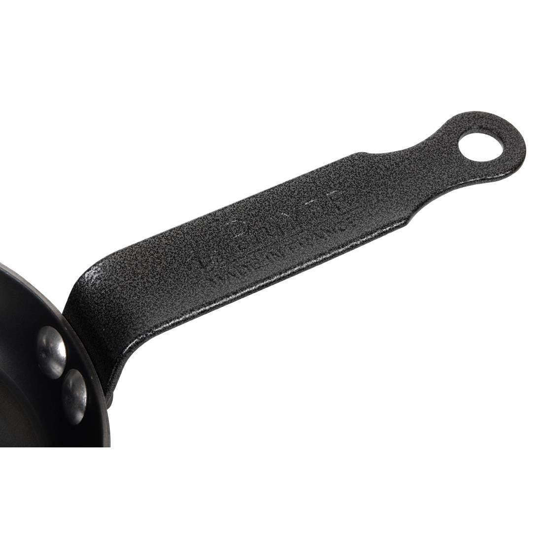 De Buyer Black Iron Blinis Pan 12cm