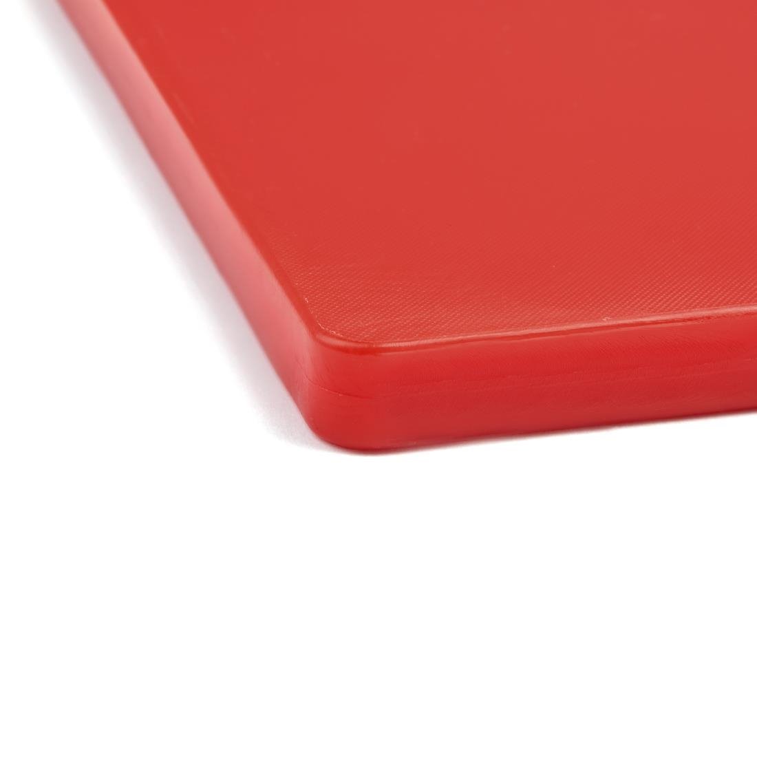 Hygiplas Thick Low Density Red Chopping Board 450x300x20mm