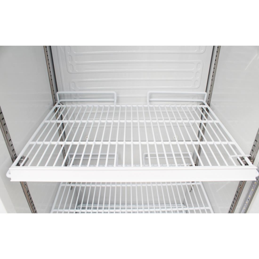 Polar G-Series Upright Display Fridge 368Ltr White