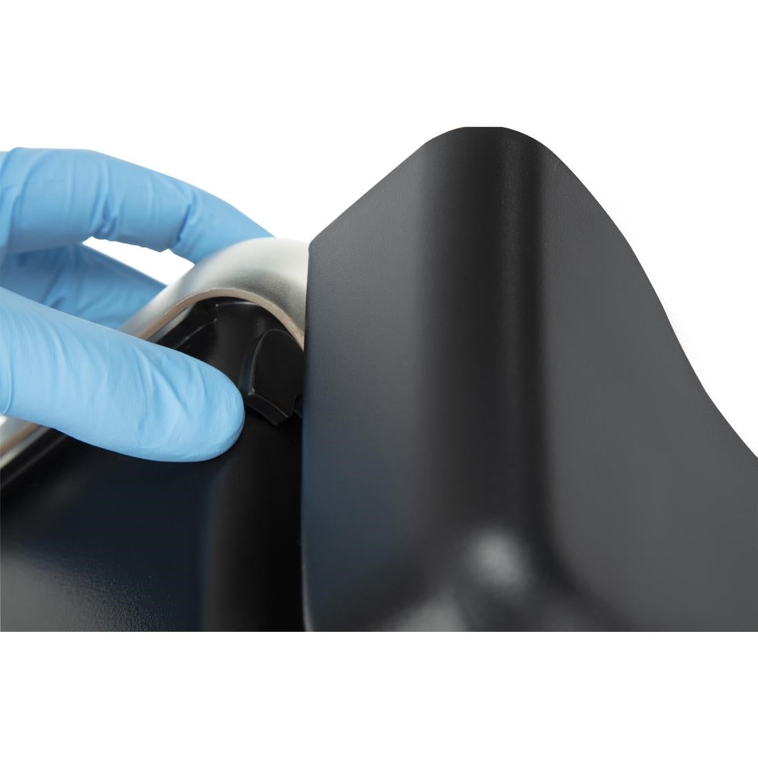 San Jamar 5 Tray Dome Condiment Dispenser Black