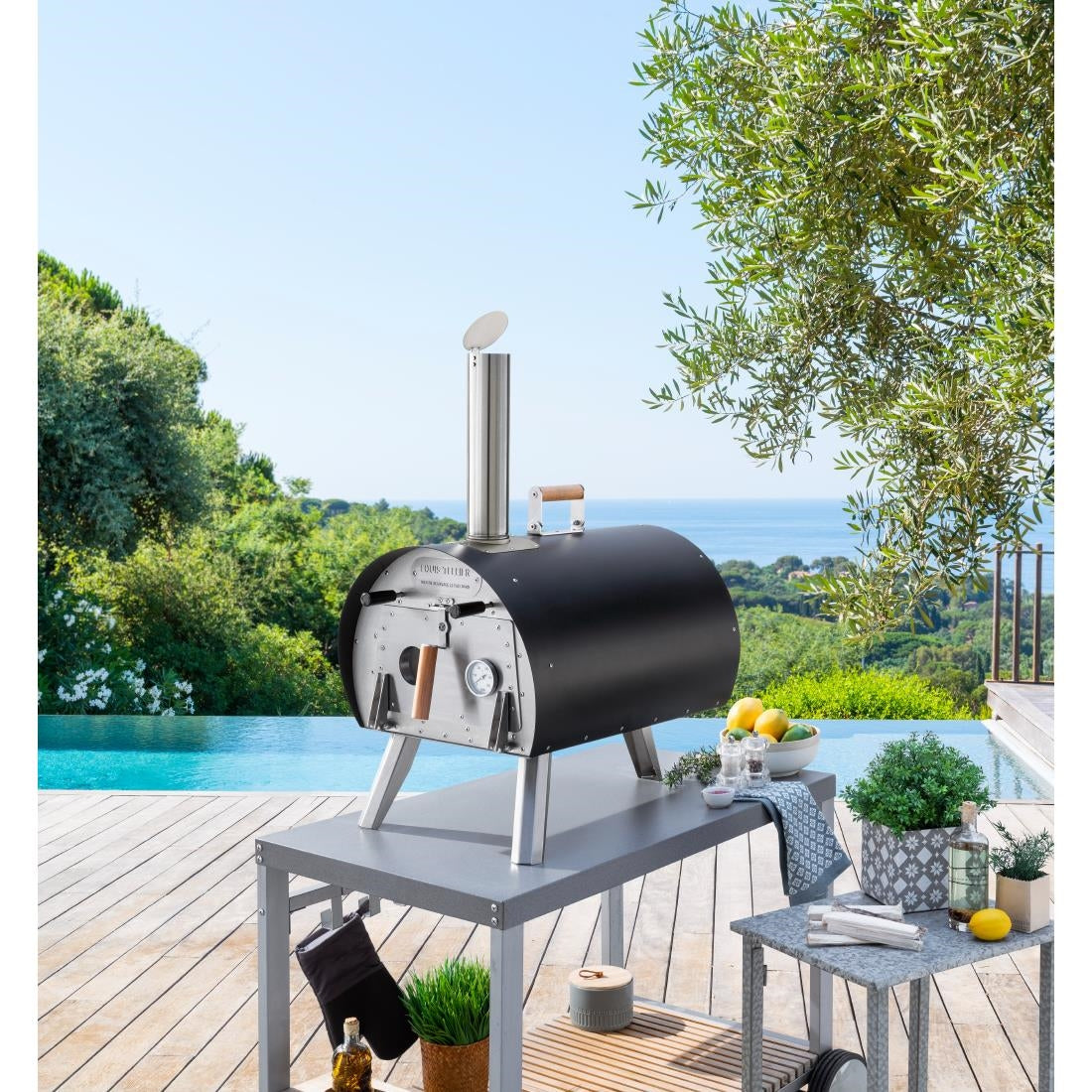 Louis Tellier Marcel Wood-Fired Outdoor Oven MARC01