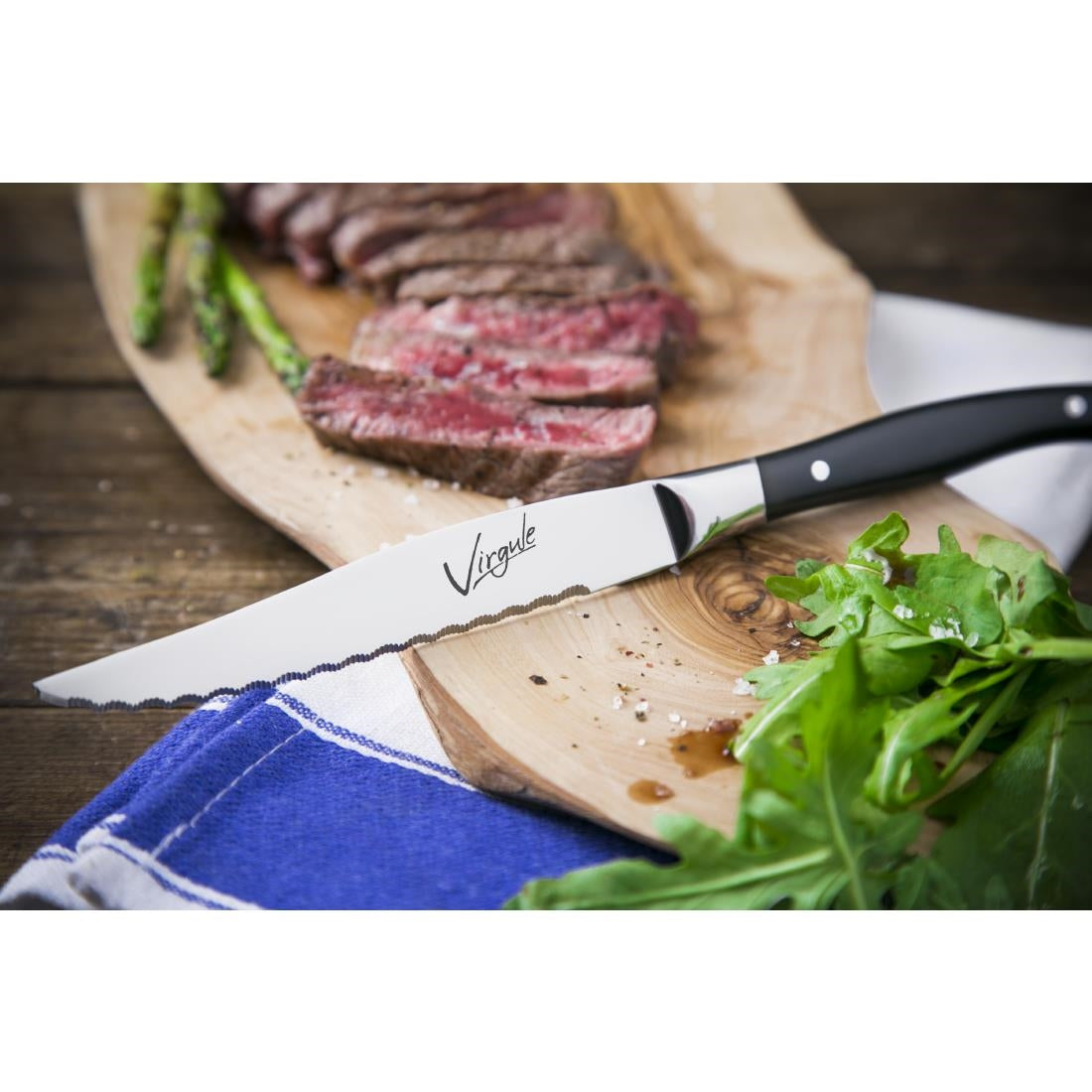Amefa Virgule Steak Knives (12 Pack)