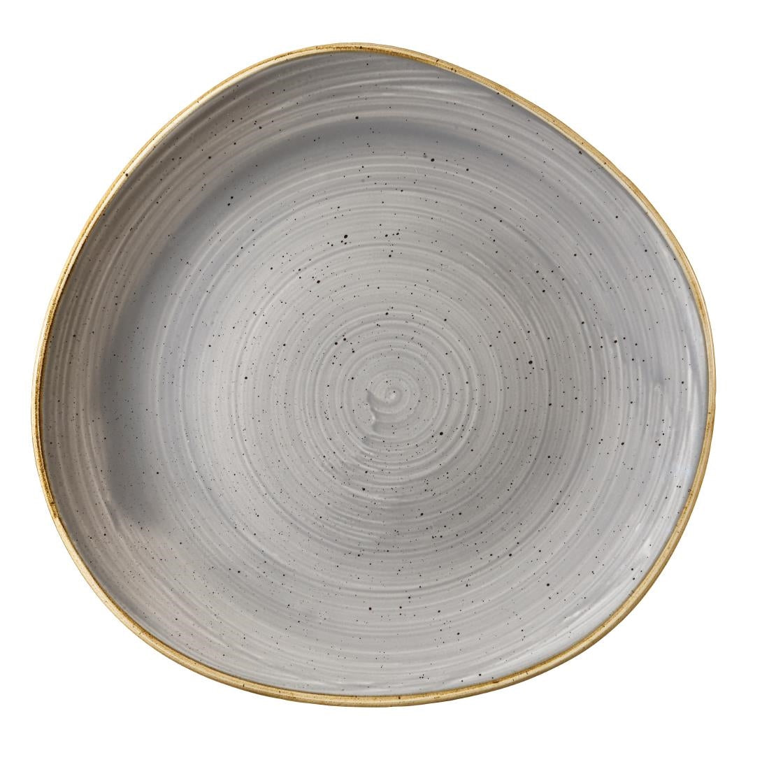 Churchill Stonecast Round Plates Peppercorn Grey 286mm (12 Pack)