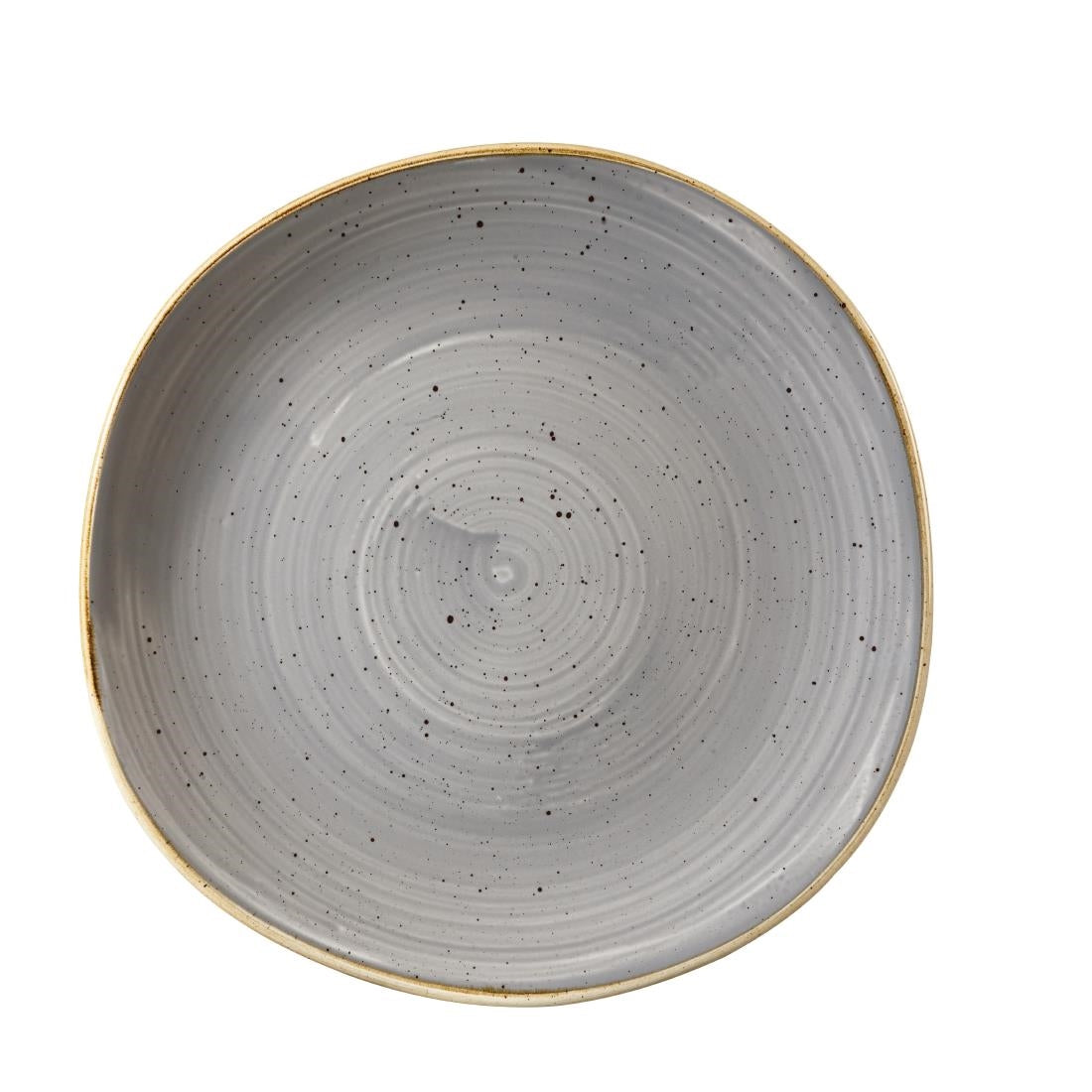 Churchill Stonecast Round Plates Peppercorn Grey 264mm (12 Pack)