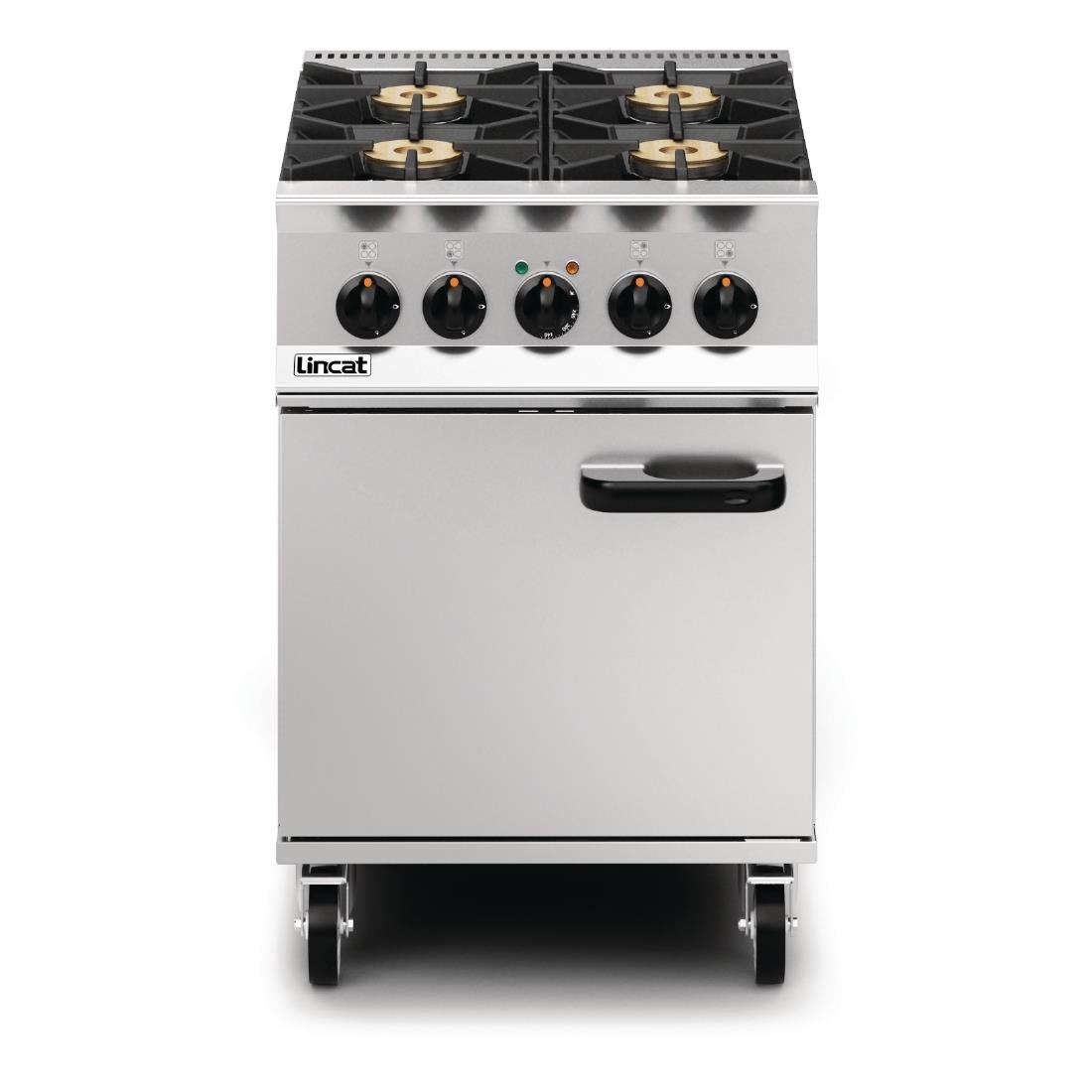 Lincat Opus 800 Natural Gas 4 Burner Dual Fuel Oven Range OD8006/N