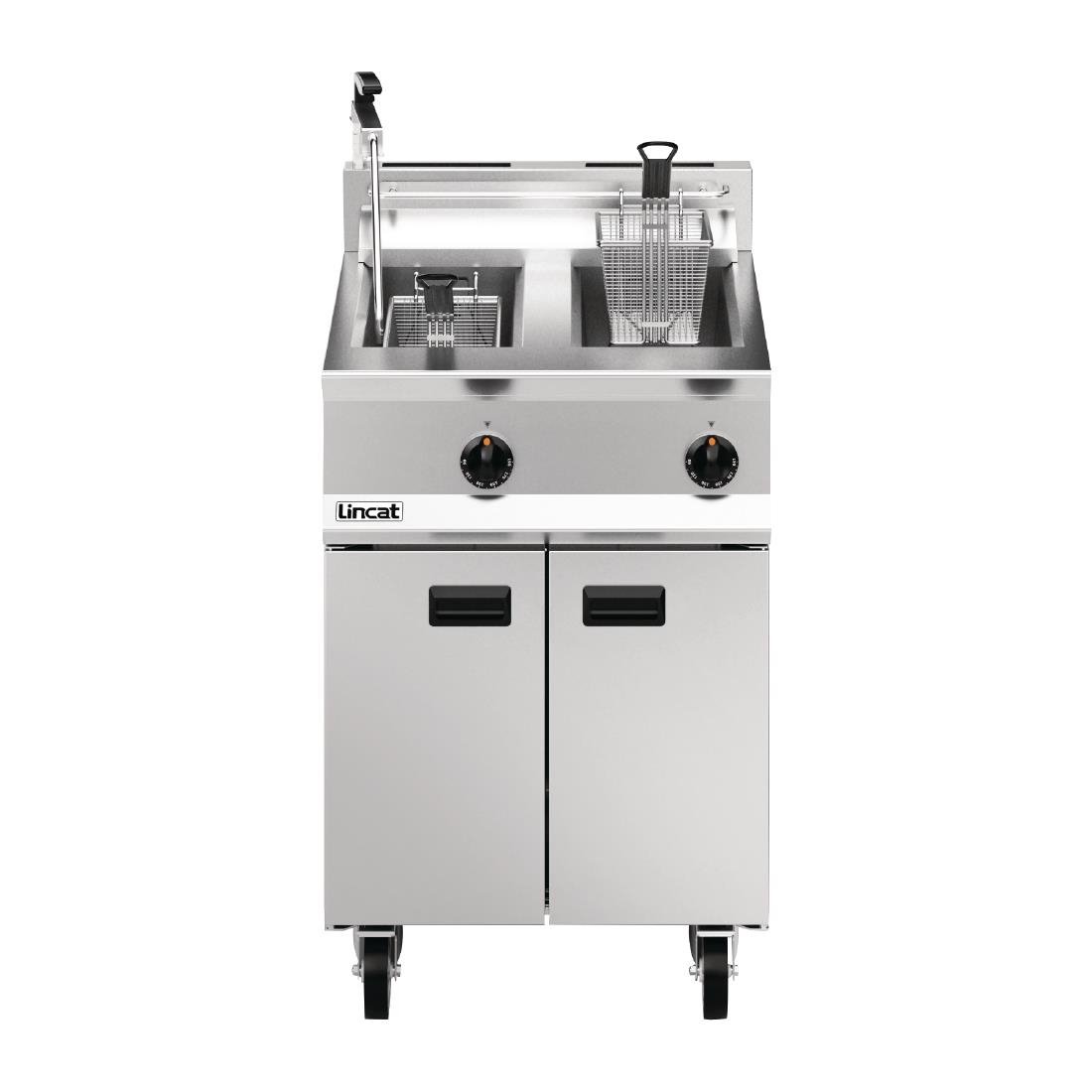 Lincat Opus 800 Free Standing Natural Gas Filtration Fryer OG8111/OP