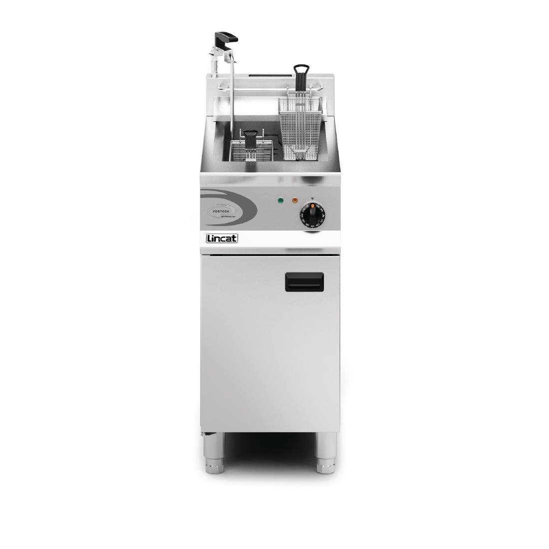 Lincat Vortech Free Standing Propane Gas Filtration Fryer OG8115/OP