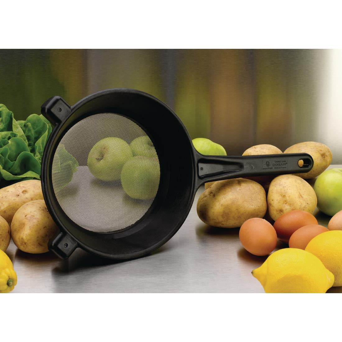 Matfer Bourgeat Exoglass Sieve Strainer 200mm Fine Mesh