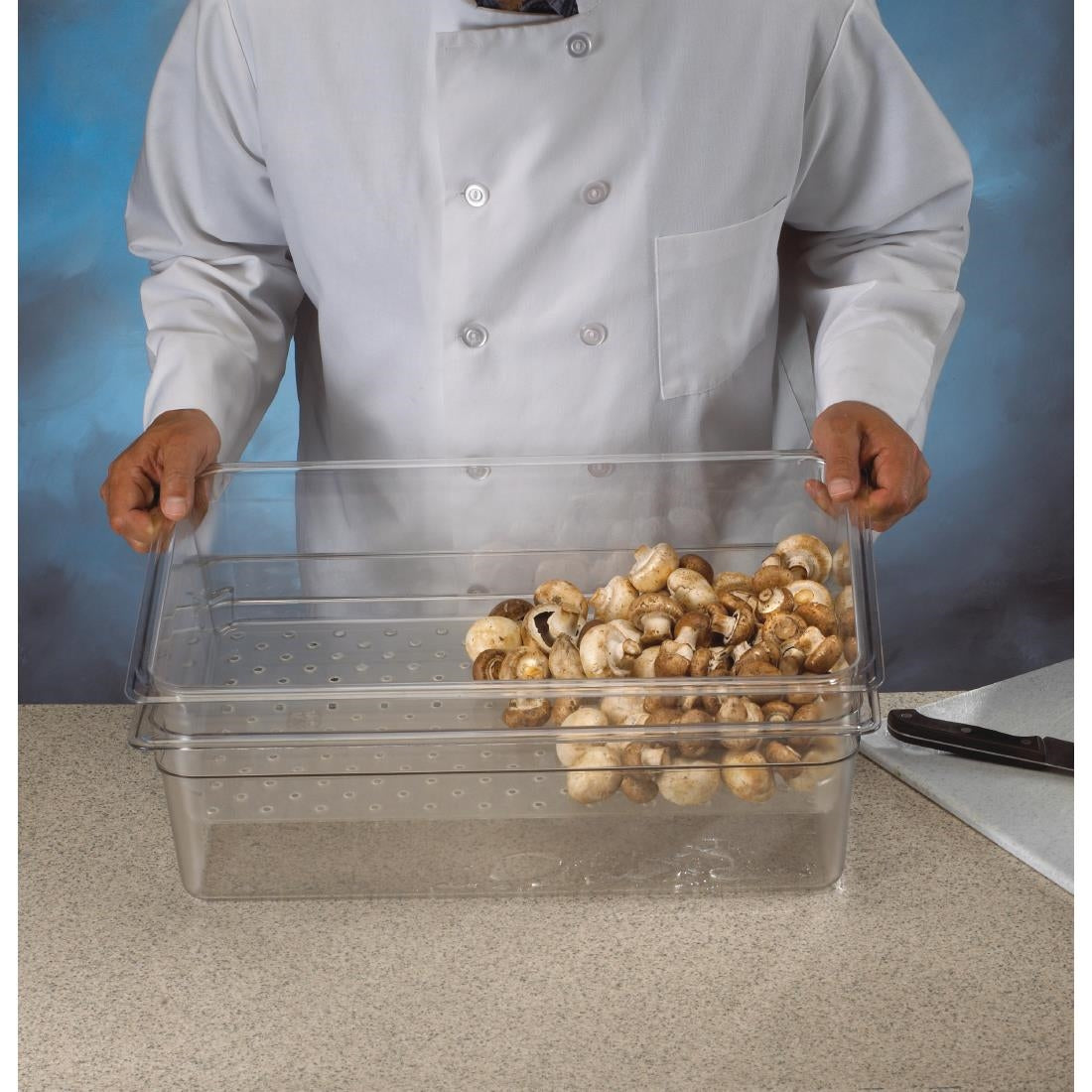 Cambro Polycarbonate 1/1 Gastronorm Tray 150mm