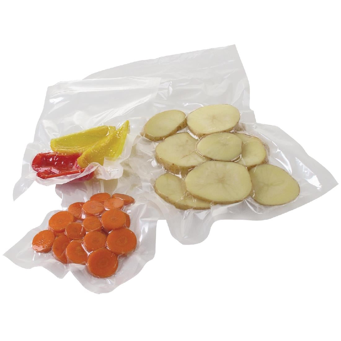 Vogue Vacuum Sealer Bags Embossed 150x350mm (50 Pack)