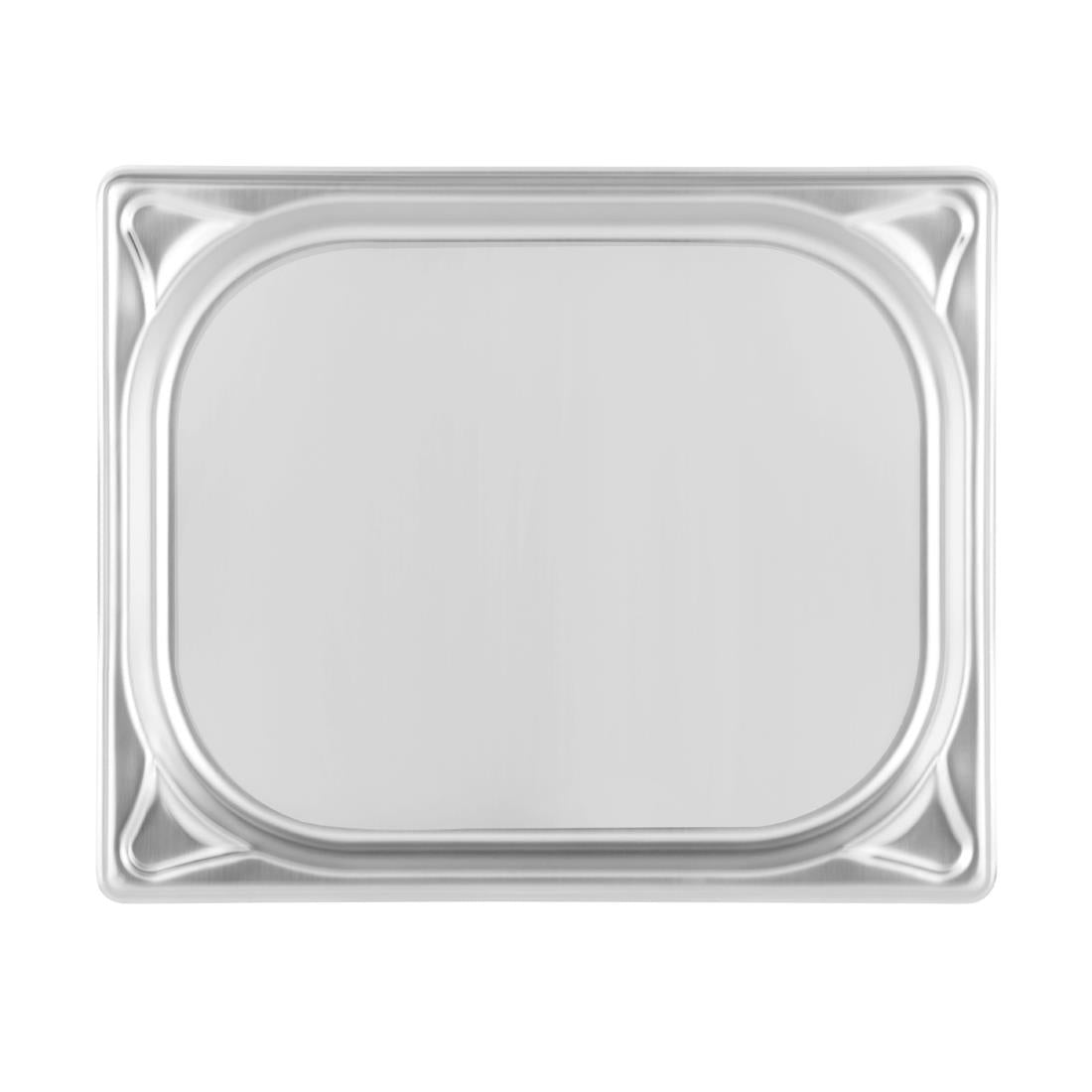Vogue Heavy Duty Stainless Steel 1/2 Gastronorm Tray 20mm